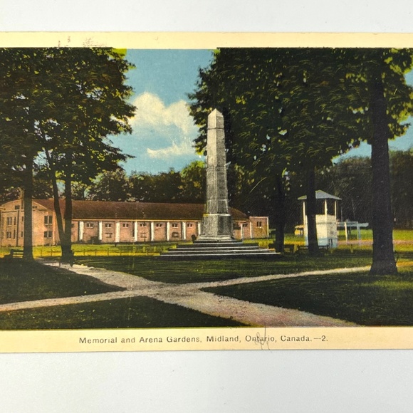 1950s Souvenir Postcard Folder of MIDLAND ONTARIO CANADA 15 Old Photos - Picture 7 of 8